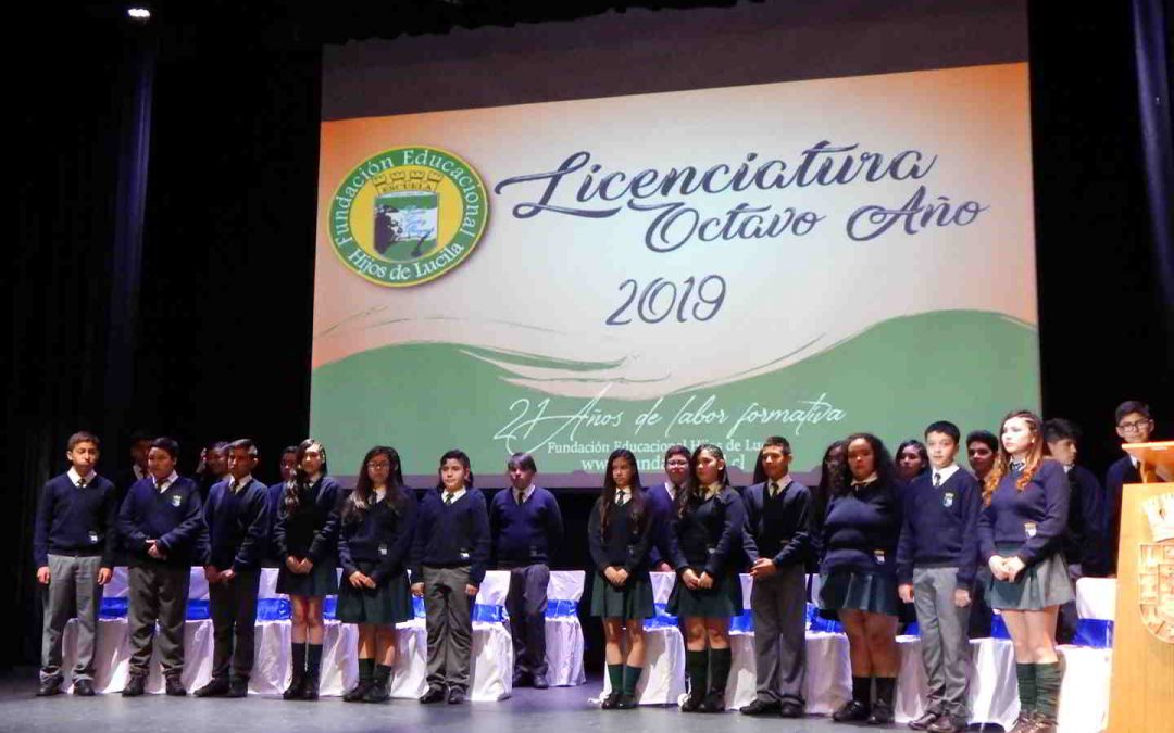 Ceremonia de Licenciatura Octavo Año 2019